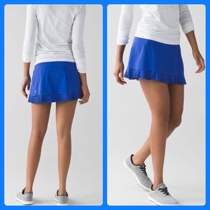 LULULEMON CITY SKY TENNIS-GOLF SKIRT.sz.4